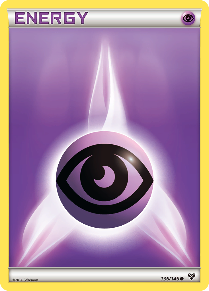 Psychic Energy xy1-136 Common from XY Set