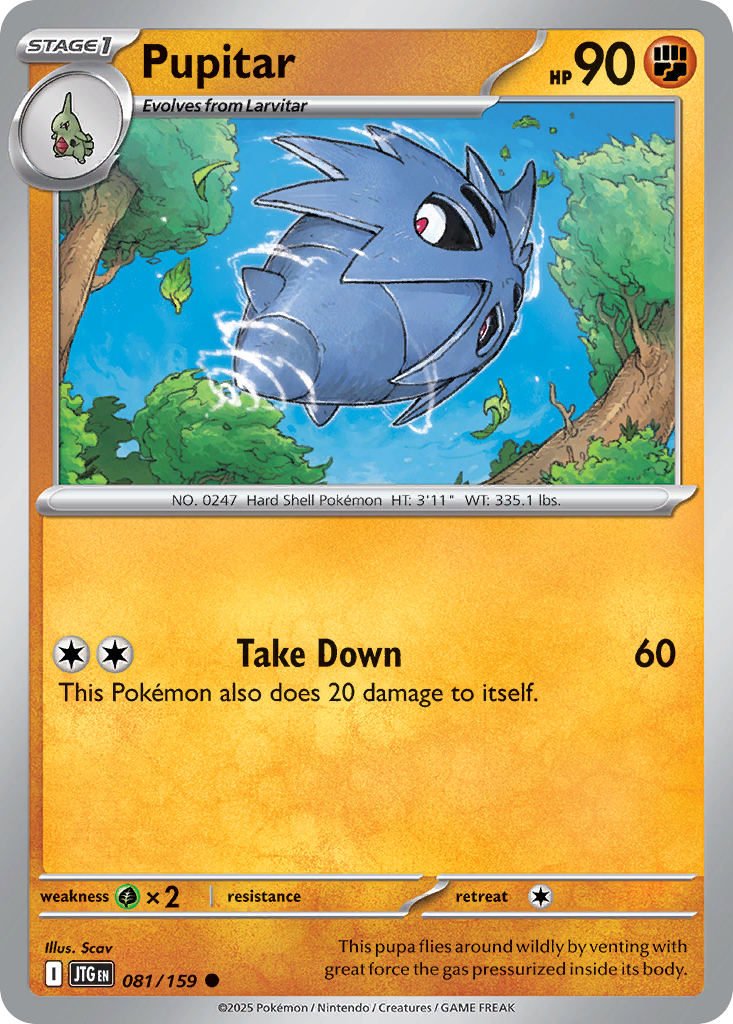 Pupitar sv9-81 Common from Journey Together Set