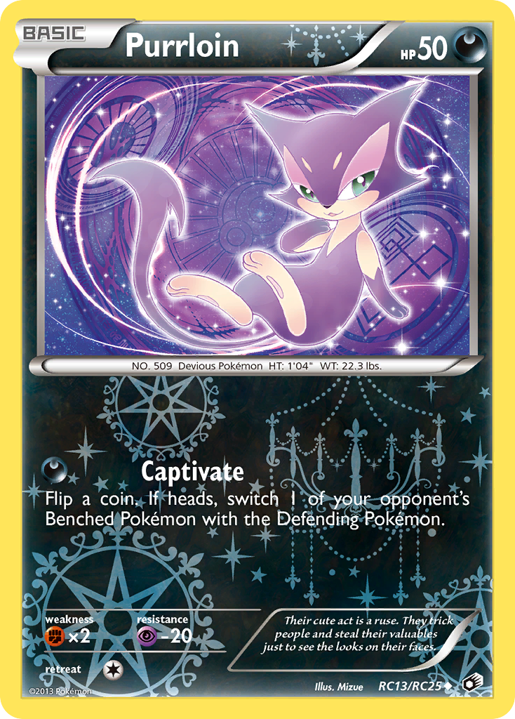 Purrloin bw11-RC13 Uncommon from Legendary Treasures Set