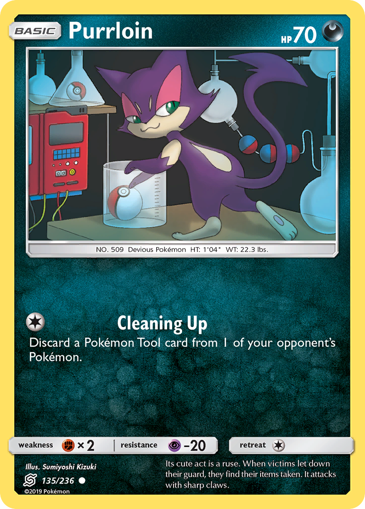 Purrloin sm11-135 Common from Unified Minds Set