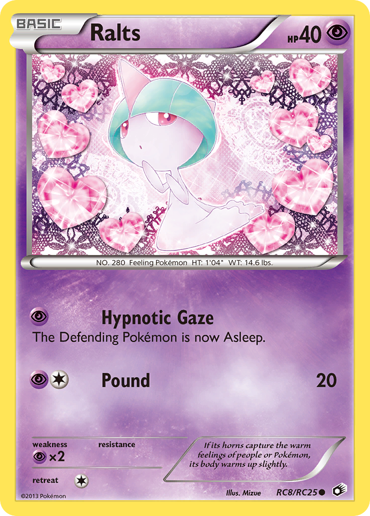 Ralts bw11-RC8 Common from Legendary Treasures Set