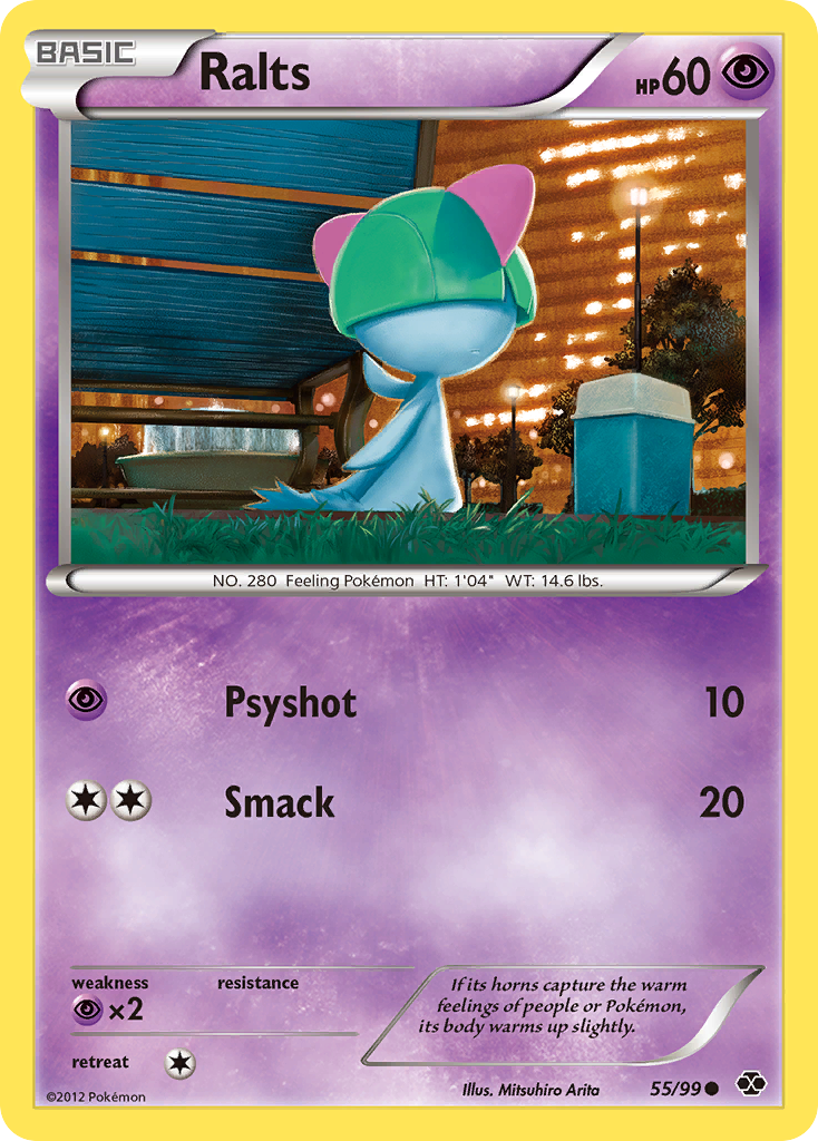 Ralts bw4-55 Common from Next Destinies Set