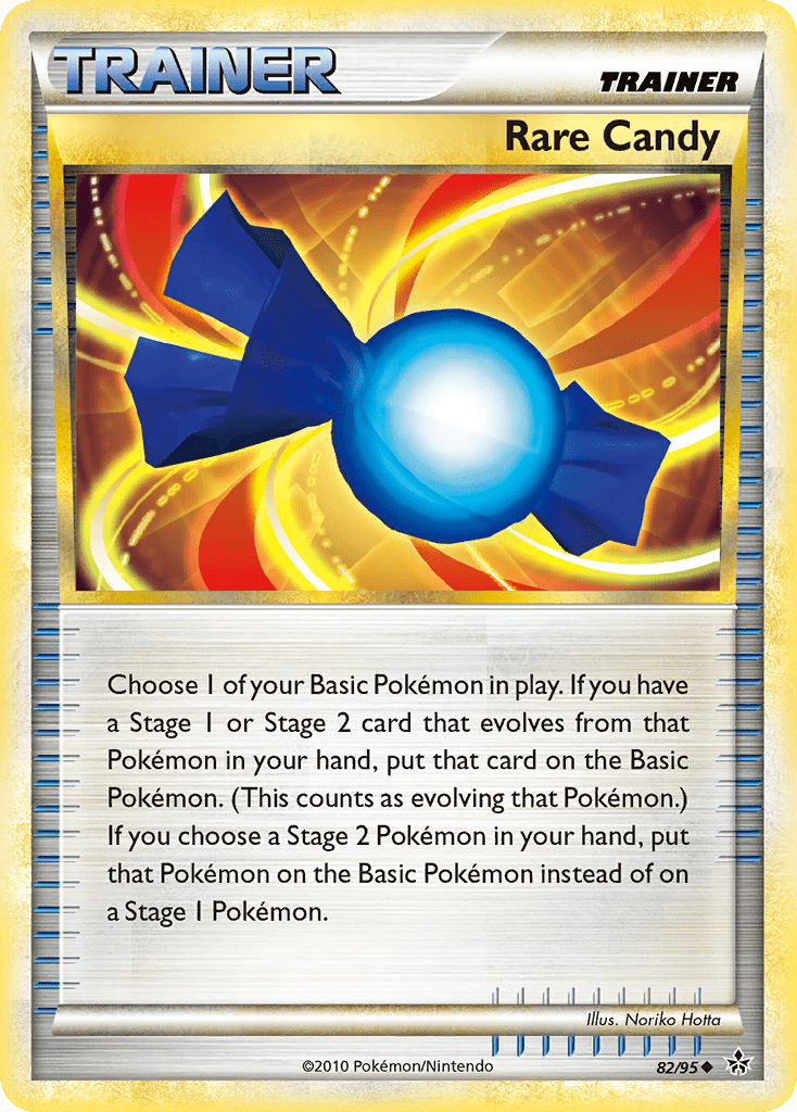 Rare Candy hgss2-82 Uncommon from HS—Unleashed Set