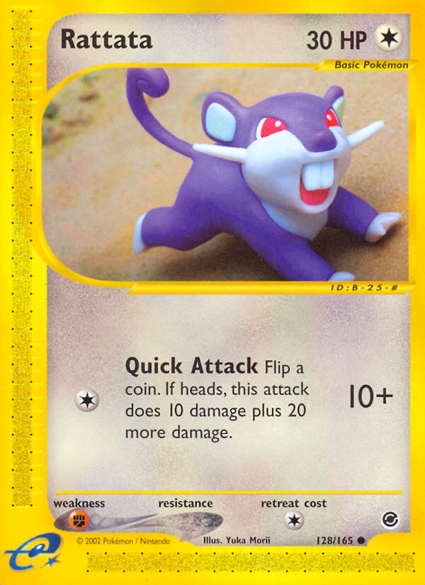 Rattata ecard1-128 Common from  Set