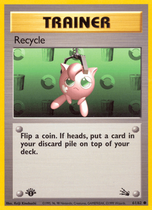 Recycle base3-61 Common from Fossil Set