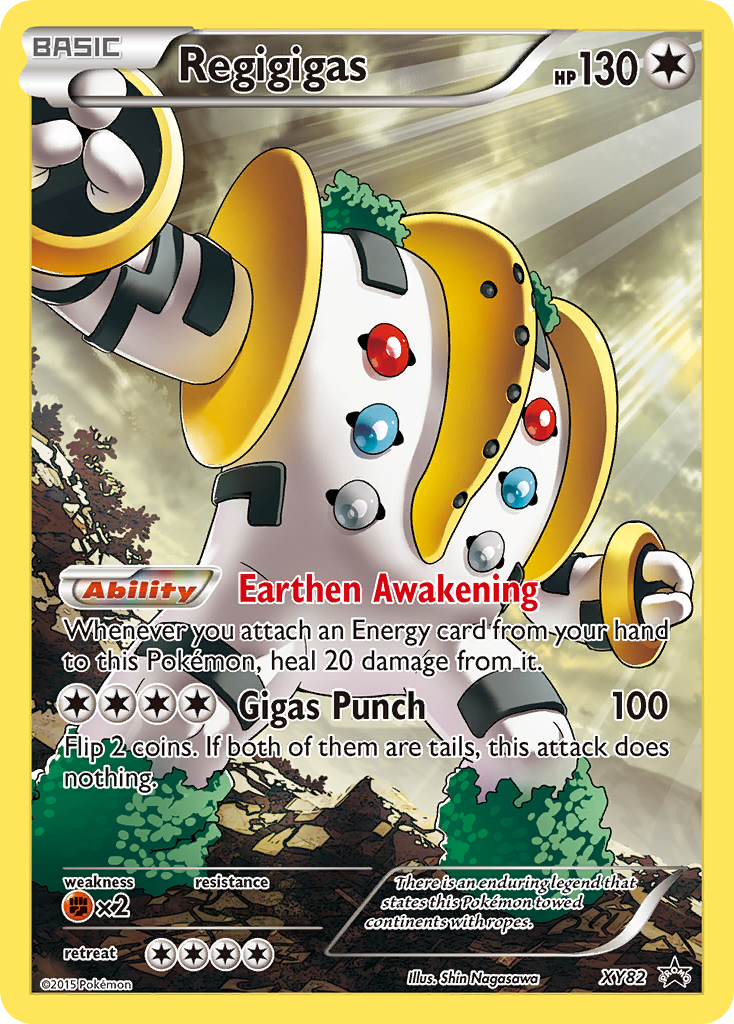 Regigigas xyp-XY82 Promo from XY Black Star Promos Set