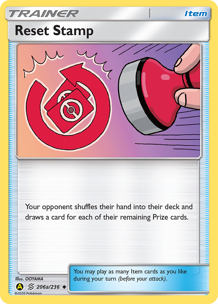 Reset Stamp sm11-206a Uncommon from Unified Minds Set