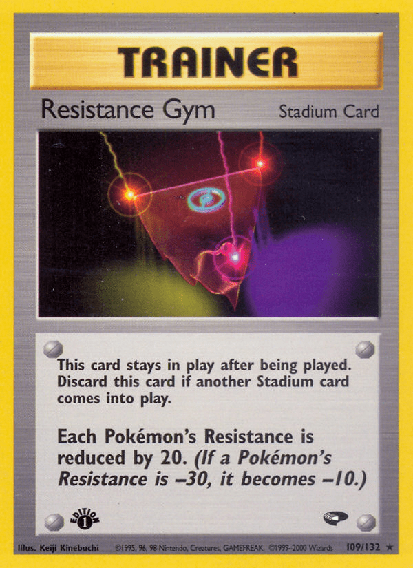 Resistance Gym gym2-109 Rare from Gym Challenge Set
