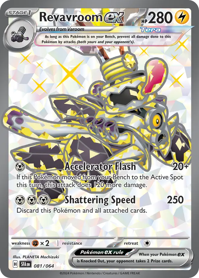 Revavroom ex sv6pt5-81 Ultra Rare from Shrouded Fable Set