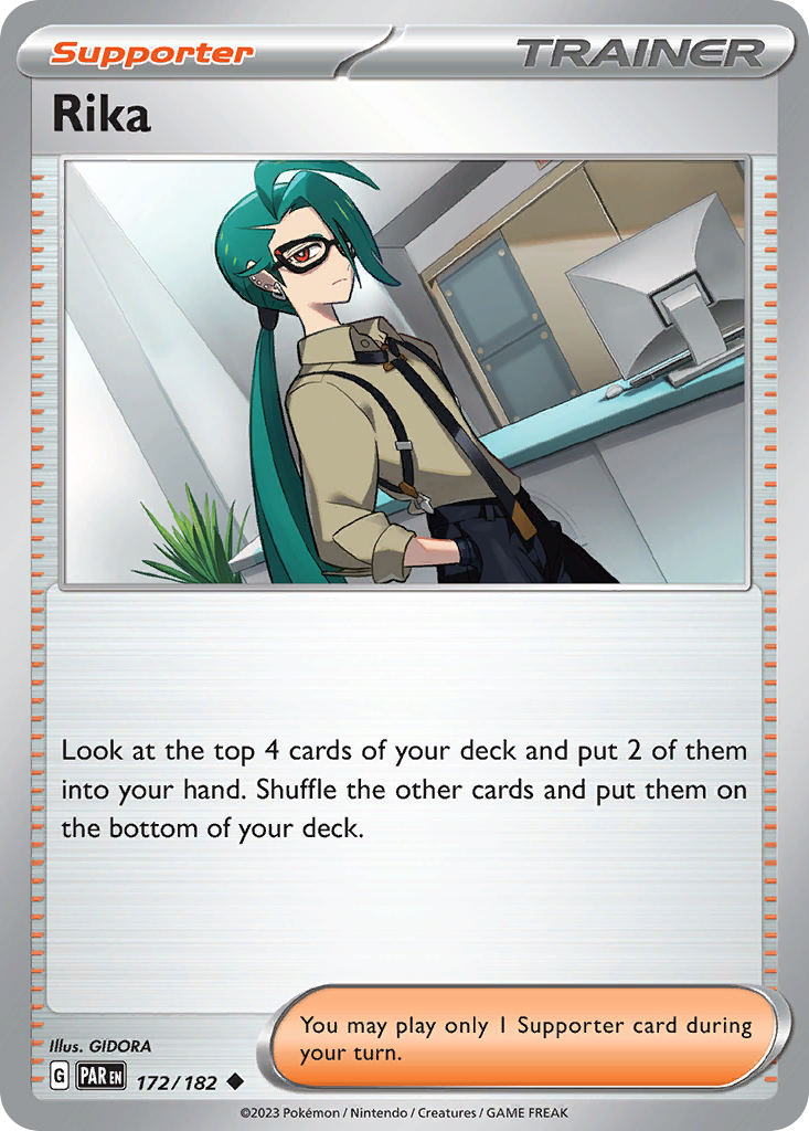 Rika sv4-172 Uncommon from Paradox Rift Set