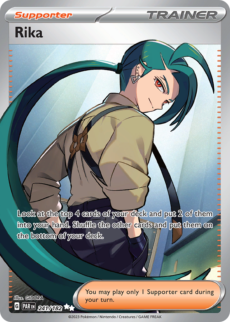Rika sv4-241 Ultra Rare from Paradox Rift Set
