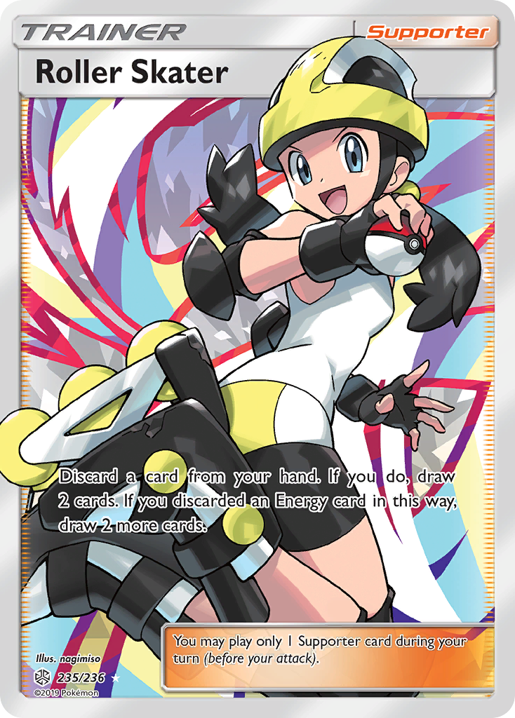 Roller Skater sm12-235 Rare Ultra from Cosmic Eclipse Set
