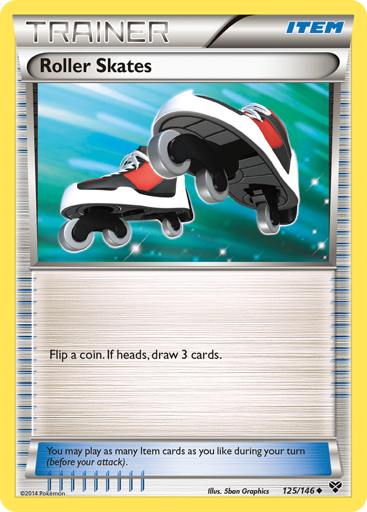Roller Skates xy1-125 Uncommon from XY Set