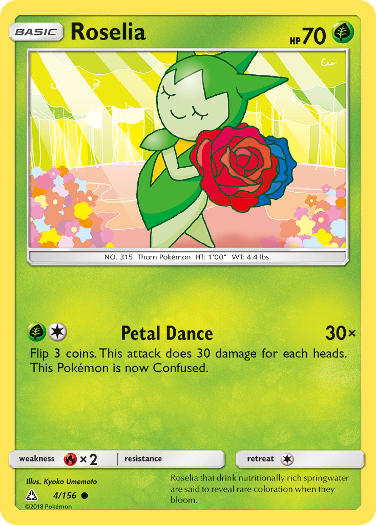 Roselia sm5-4 Common from Ultra Prism Set