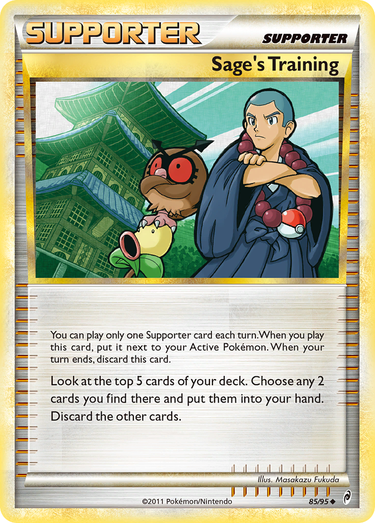 Sage’s Training col1-85 Uncommon from Call of Legends Set
