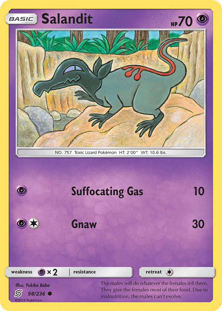 Salandit sm11-98 Common from Unified Minds Set