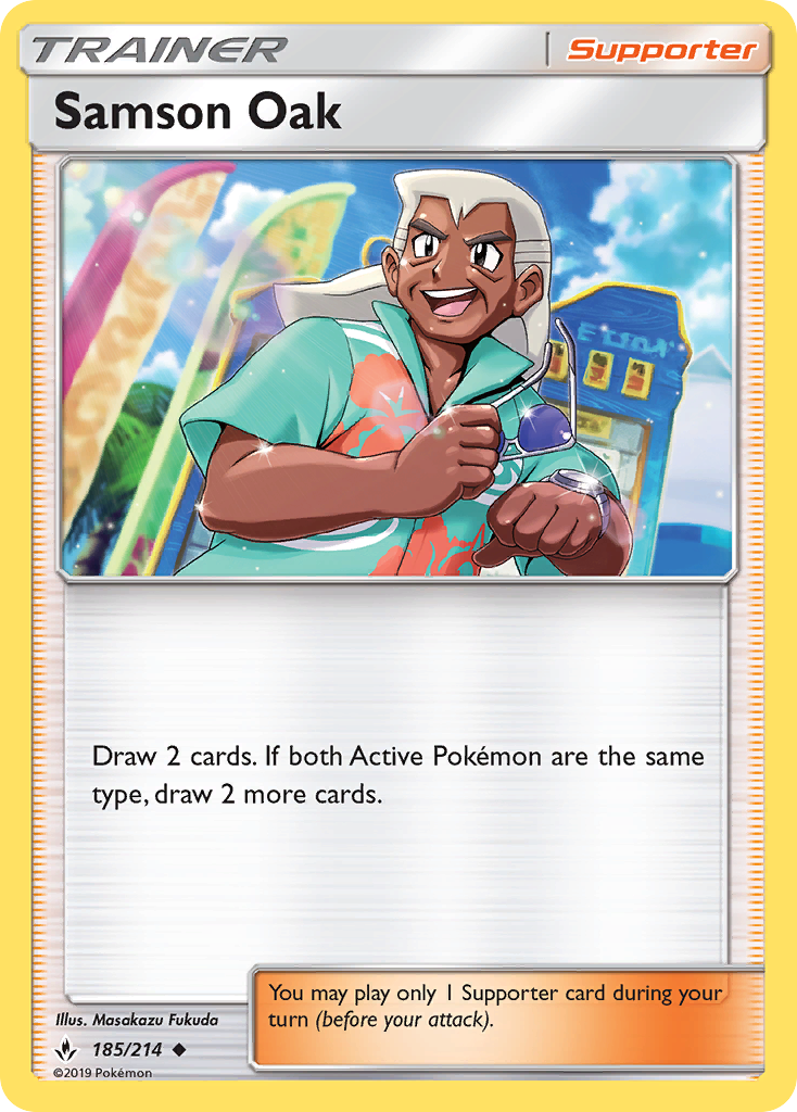 Samson Oak sm10-185 Uncommon from Unbroken Bonds Set