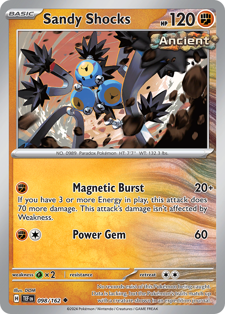 Sandy Shocks sv5-98 Uncommon from Temporal Forces Set