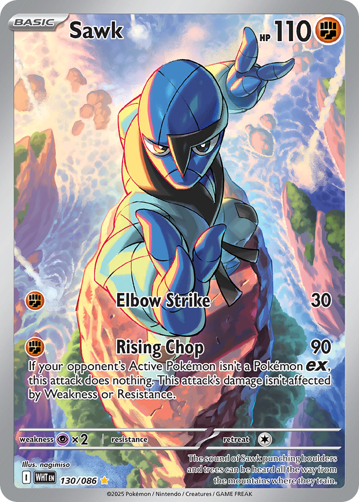 Sawk rsv10pt5-130 Illustration Rare from White Flare Set