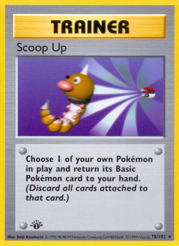 Scoop Up base1-78 Rare from Base Set