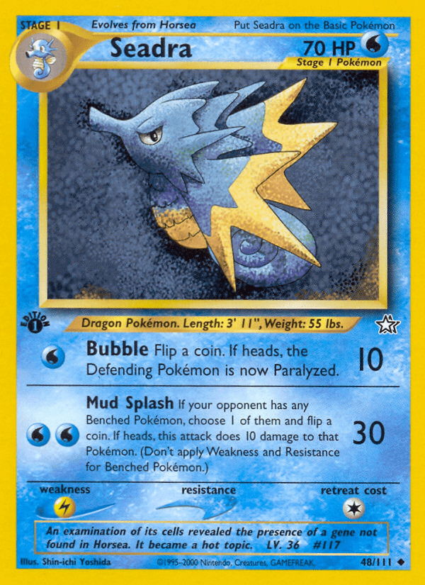 Seadra neo1-48 Uncommon from Neo Genesis Set