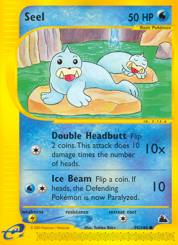 Seel ecard3-95 Common from Skyridge Set