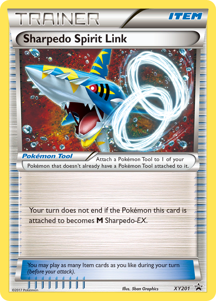 Sharpedo Spirit Link xyp-XY201 Promo from XY Black Star Promos Set
