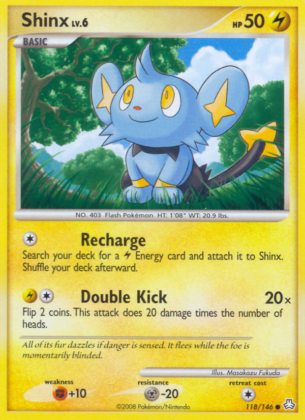 Shinx dp6-118 Common from Legends Awakened Set