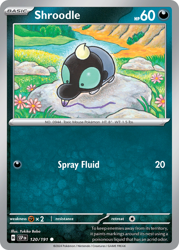 Shroodle sv8-120 Common from Surging Sparks Set