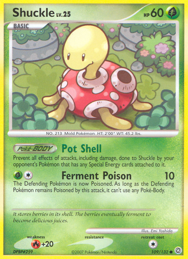 Shuckle dp3-109 Common from Secret Wonders Set