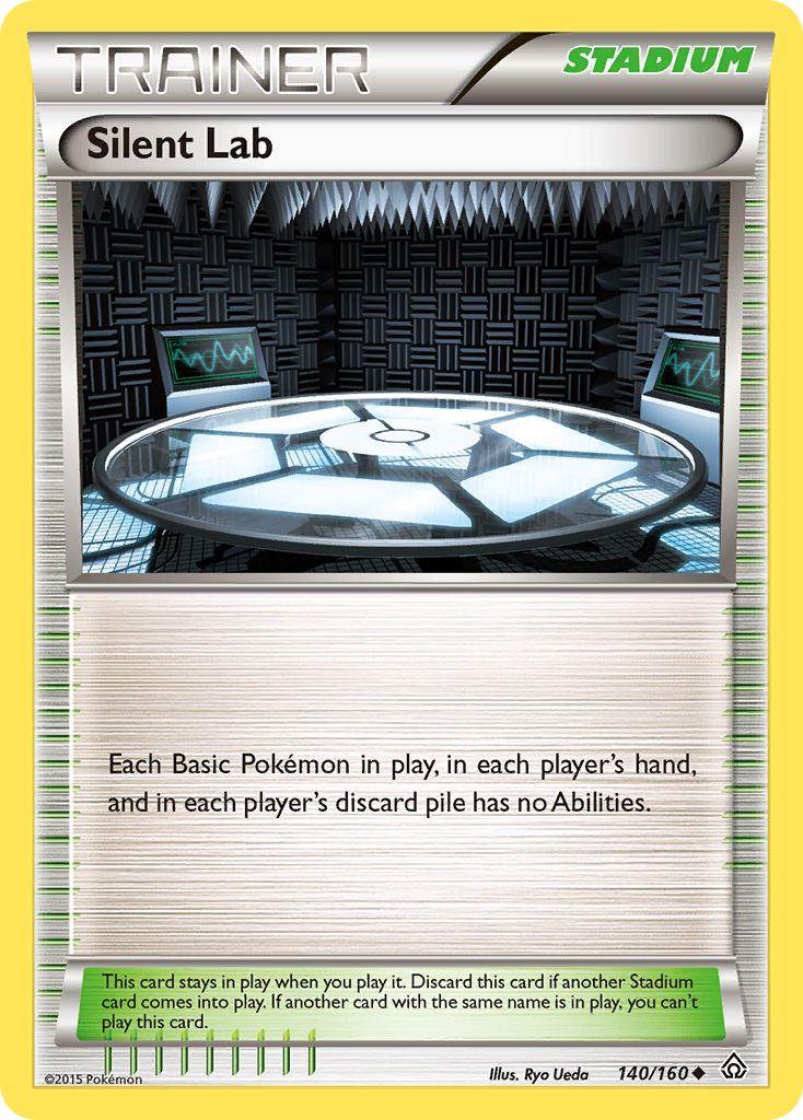 Silent Lab xy5-140 Uncommon from Primal Clash Set