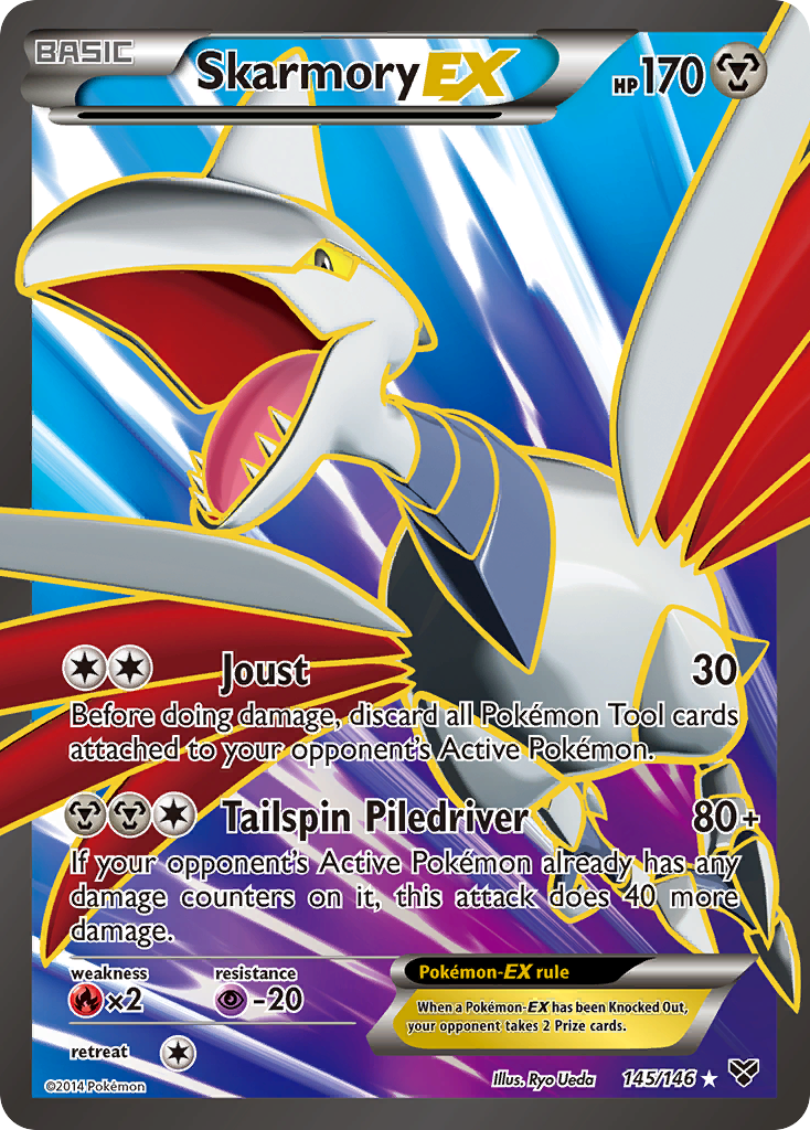 Skarmory-EX xy1-145 Rare Ultra from XY Set