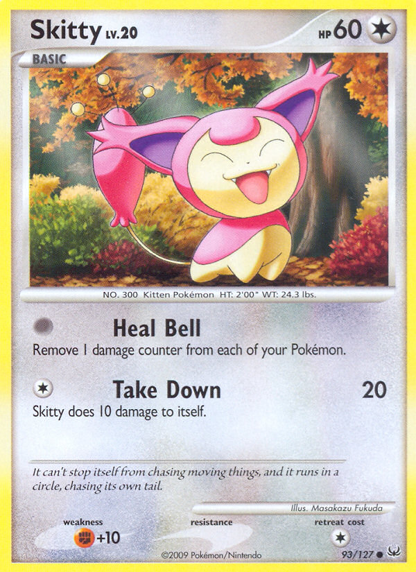Skitty pl1-93 Common from Platinum Set