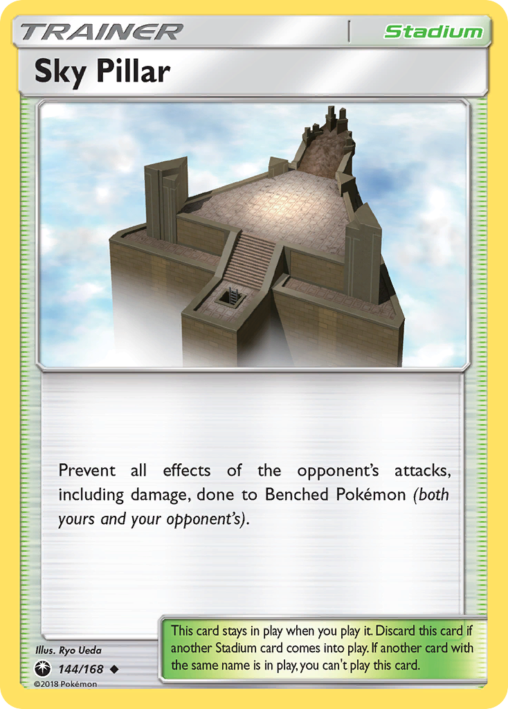 Sky Pillar sm7-144 Uncommon from Celestial Storm Set