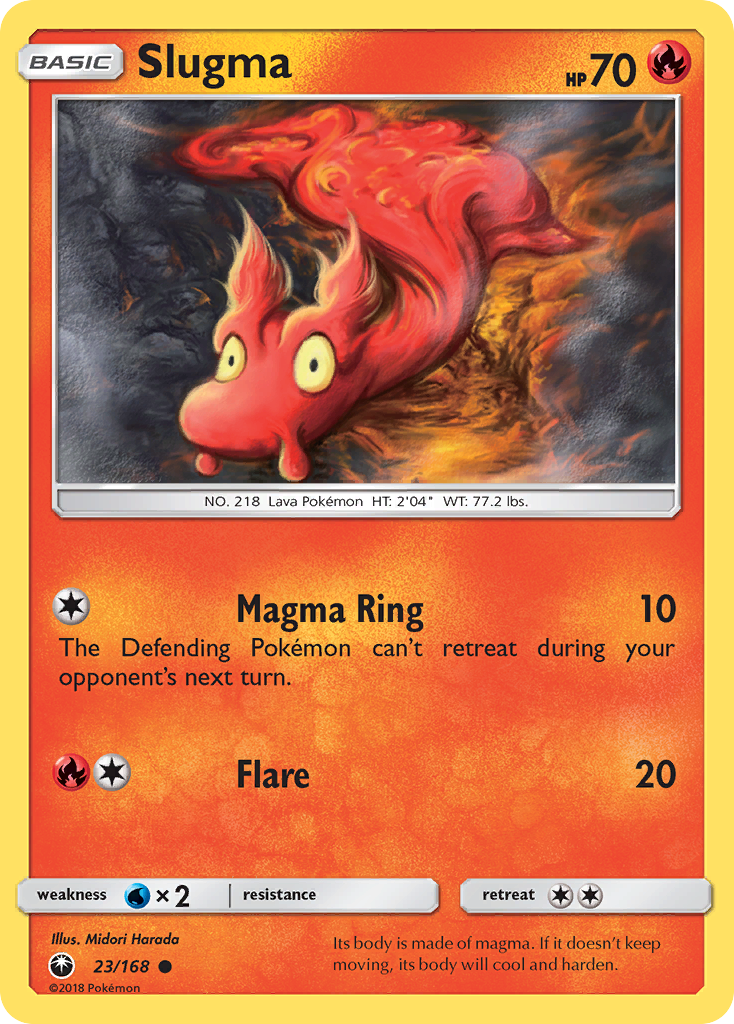 Slugma sm7-23 Common from Celestial Storm Set