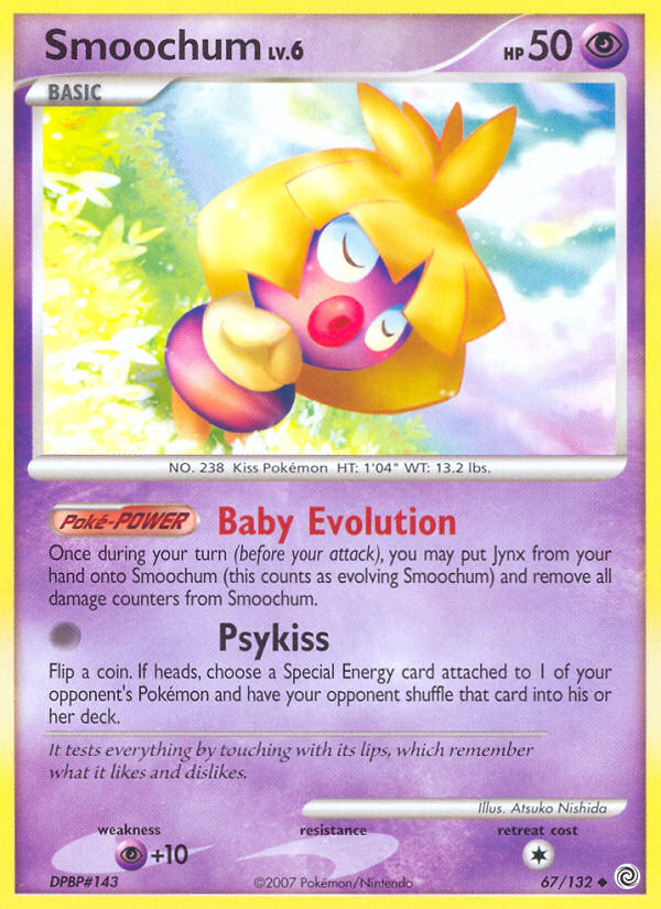 Smoochum dp3-67 Uncommon from Secret Wonders Set