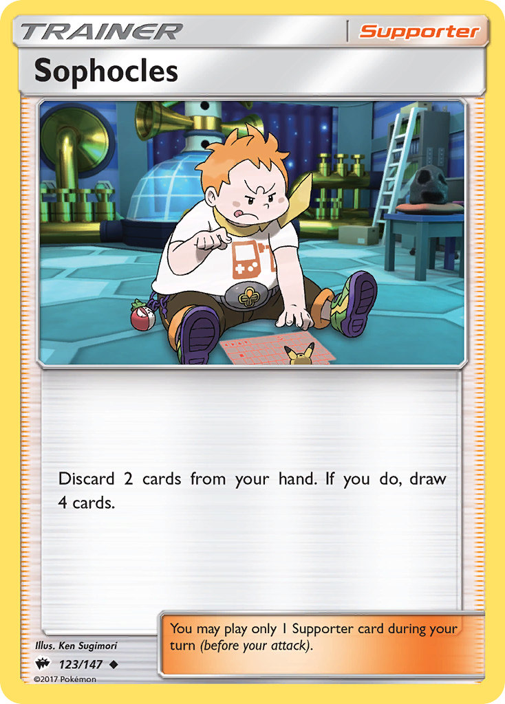 Sophocles sm3-123 Uncommon from Burning Shadows Set