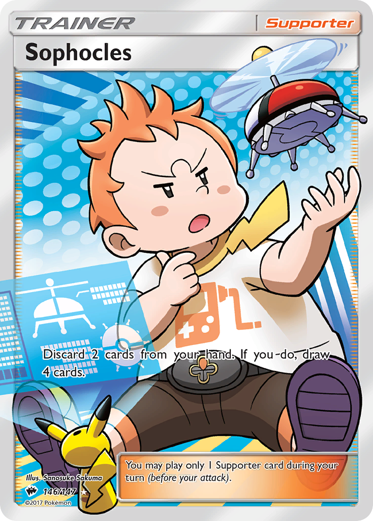 Sophocles sm3-146 Rare Ultra from Burning Shadows Set
