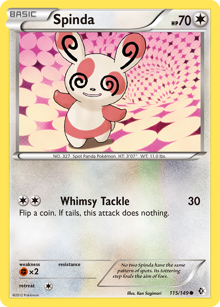 Spinda bw7-115 Common from Boundaries Crossed Set