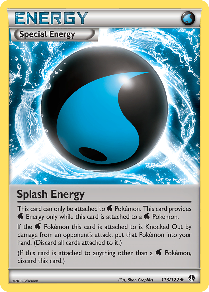 Splash Energy xy9-113 Uncommon from BREAKpoint Set