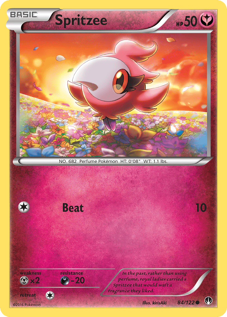 Spritzee xy9-84 Common from BREAKpoint Set