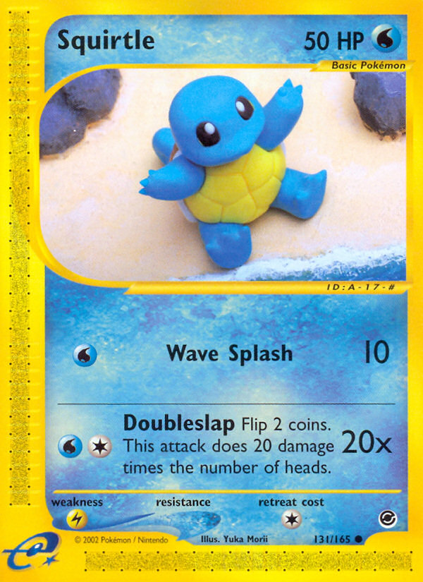 Squirtle ecard1-131 Common from  Set