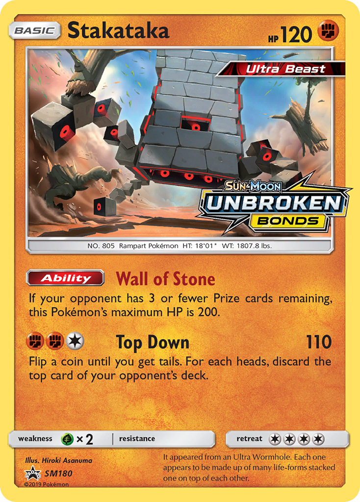 Stakataka smp-SM180 Promo from SM Black Star Promos Set