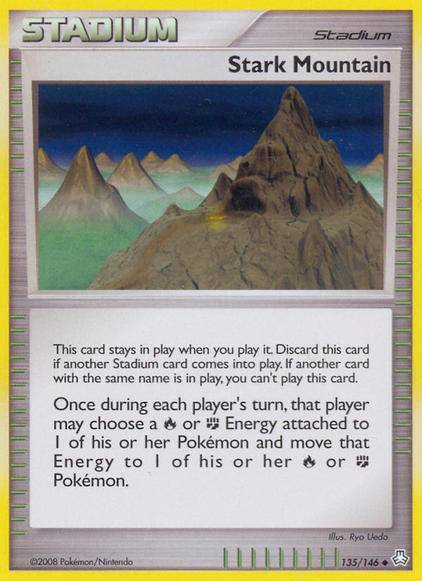 Stark Mountain dp6-135 Uncommon from Legends Awakened Set