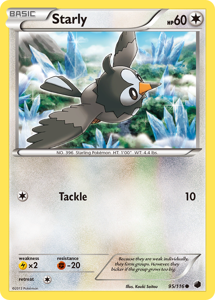 Starly bw9-95 Common from Plasma Freeze Set
