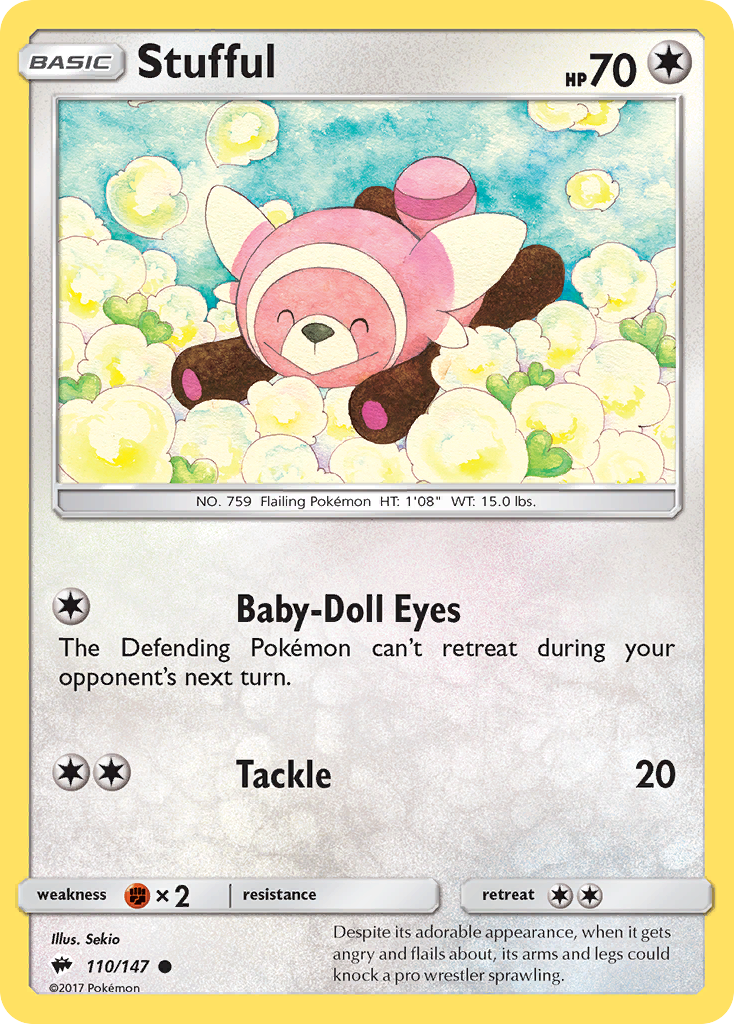 Stufful sm3-110 Common from Burning Shadows Set