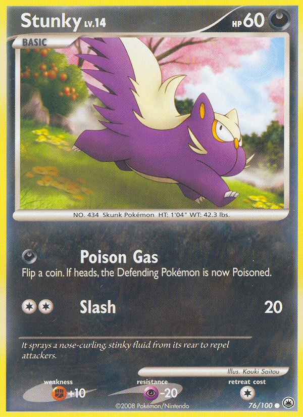 Stunky dp5-76 Common from Majestic Dawn Set