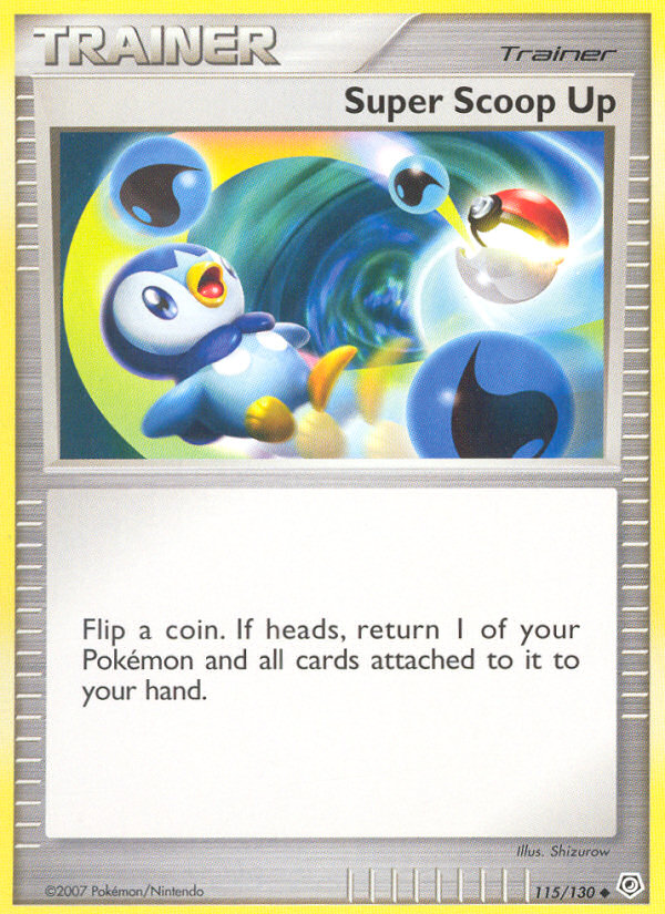 Super Scoop Up dp1-115 Uncommon from Diamond & Pearl Set