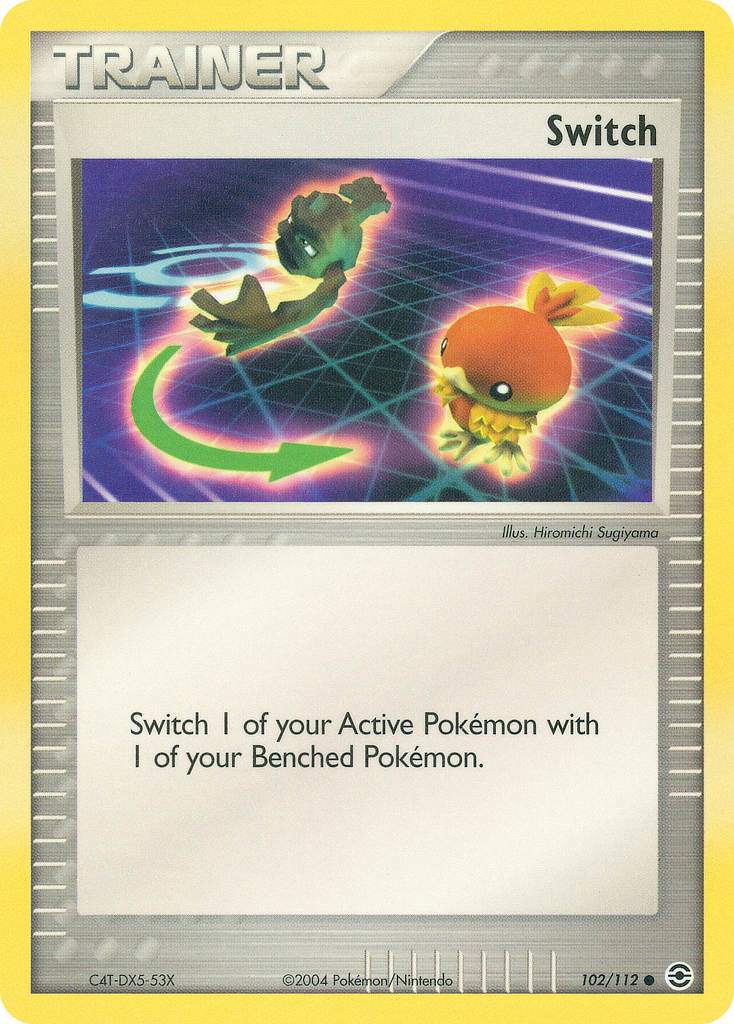 Switch ex6-102 Common from FireRed & LeafGreen Set