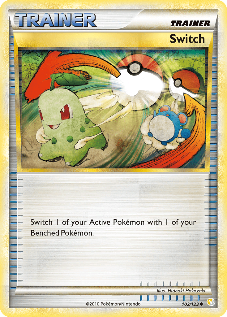 Switch hgss1-102 Uncommon from HeartGold & SoulSilver Set